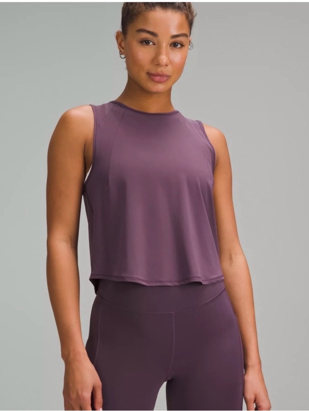 Lululemon Sculpt Cropped Tank